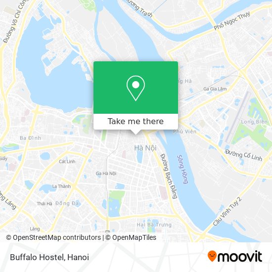Buffalo Hostel map