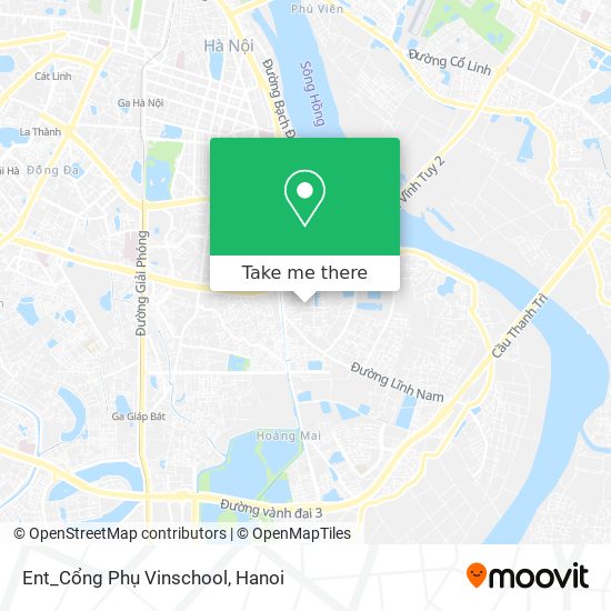 Ent_Cổng Phụ Vinschool map