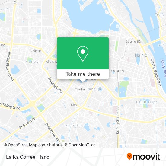 La Ka Coffee map