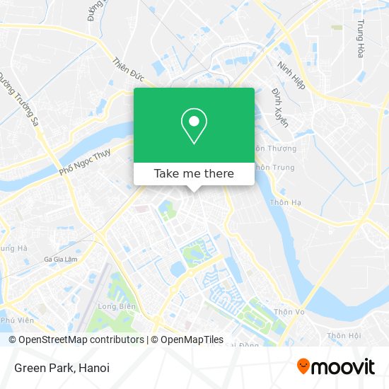 Green Park map