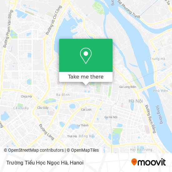 Trường Tiểu Học Ngọc Hà map