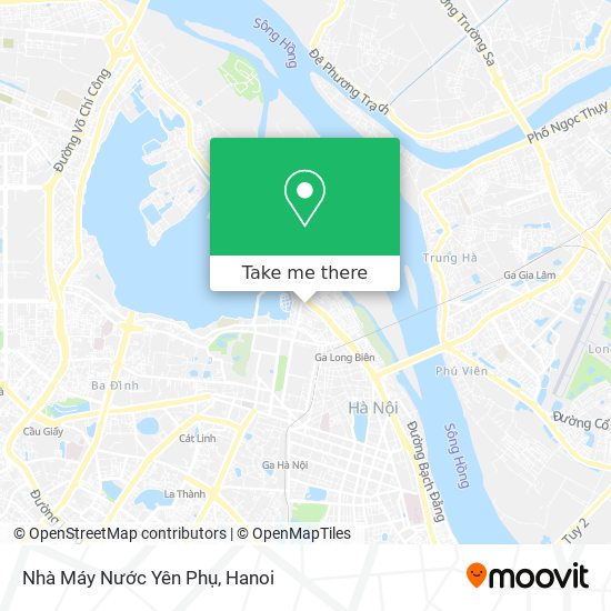 Nhà Máy Nước Yên Phụ map