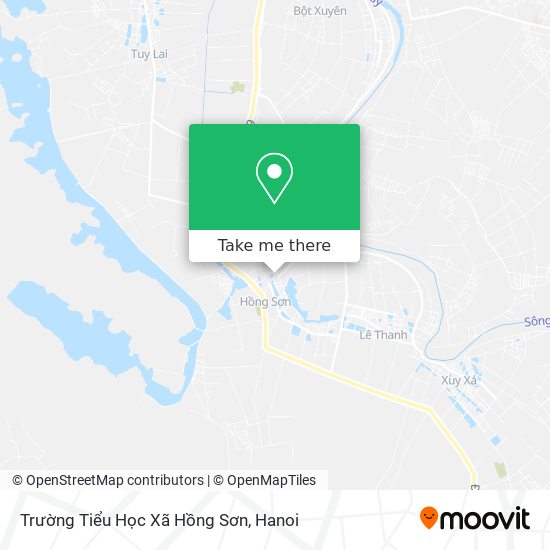 Trường Tiểu Học Xã Hồng Sơn map