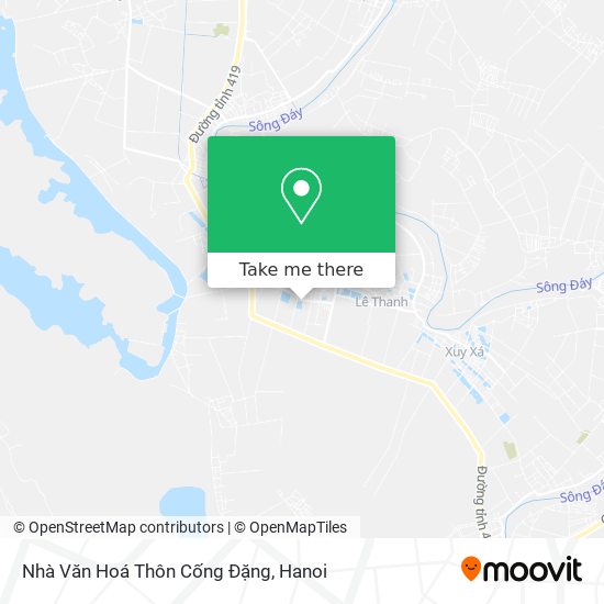Nhà Văn Hoá Thôn Cống Đặng map