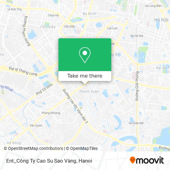 Ent_Công Ty Cao Su Sao Vàng map