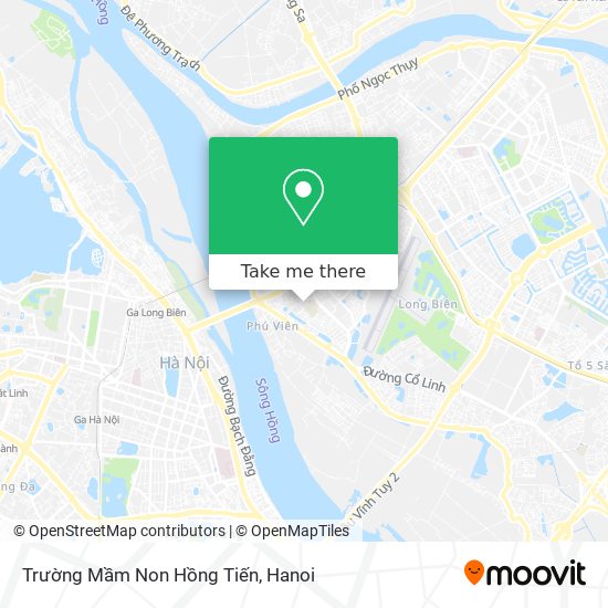 Trường Mầm Non Hồng Tiến map