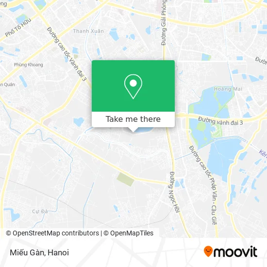 Miếu Gàn map