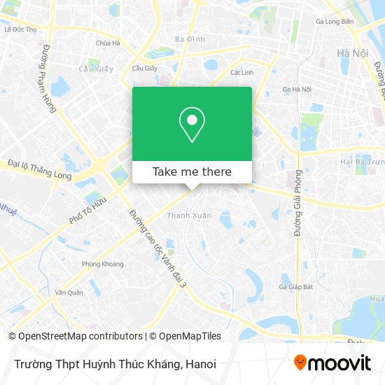 Trường Thpt Huỳnh Thúc Kháng map
