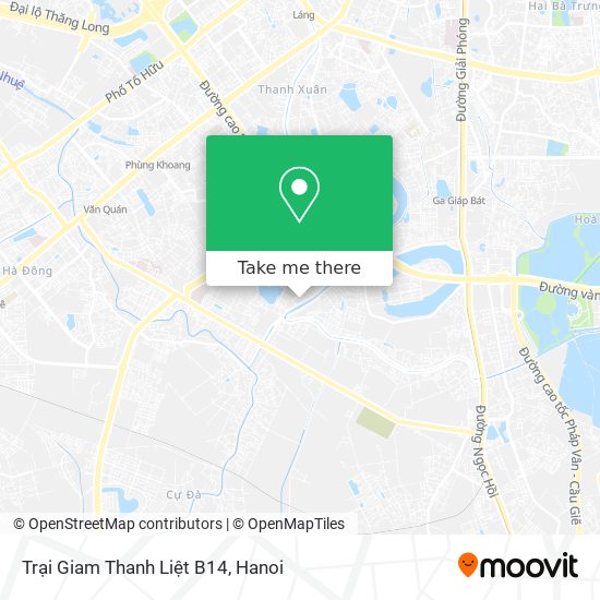 Trại Giam Thanh Liệt B14 map