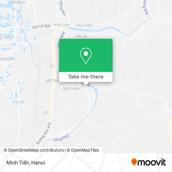 Minh Tiến map