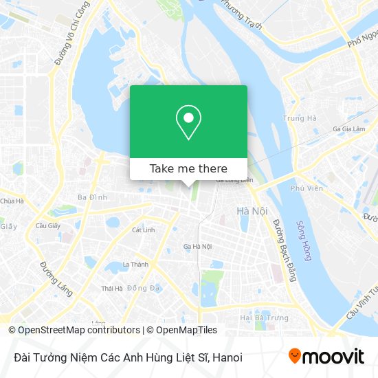 Đài Tưởng Niệm Các Anh Hùng Liệt Sĩ map