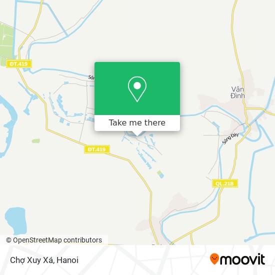 Chợ Xuy Xá map