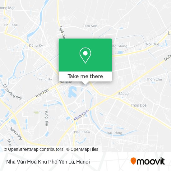 Nhà Văn Hoá Khu Phố Yên Lã map