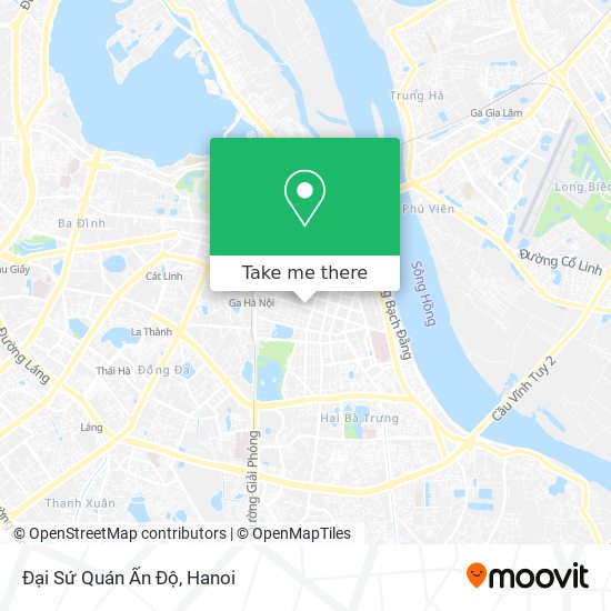 Đại Sứ Quán Ấn Độ map