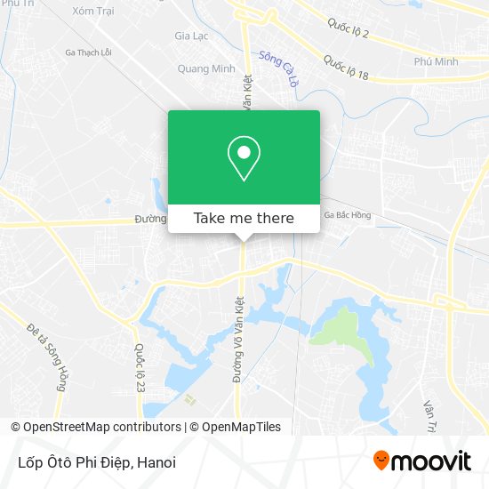 Lốp Ôtô Phi Điệp map