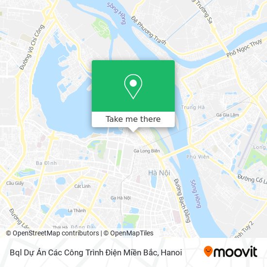 Bql Dự Án Các Công Trình Điện Miền Bắc map