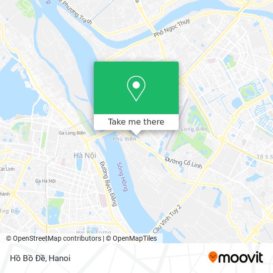 Hồ Bồ Đề map