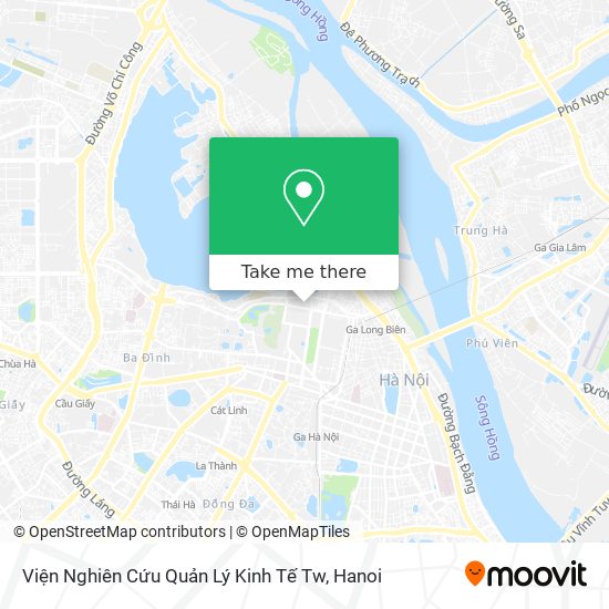 Viện Nghiên Cứu Quản Lý Kinh Tế Tw map