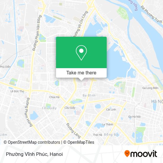 Phường Vĩnh Phúc map