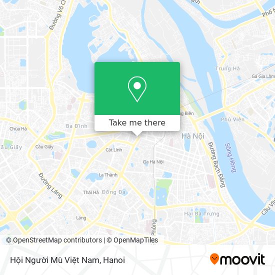Hội Người Mù Việt Nam map
