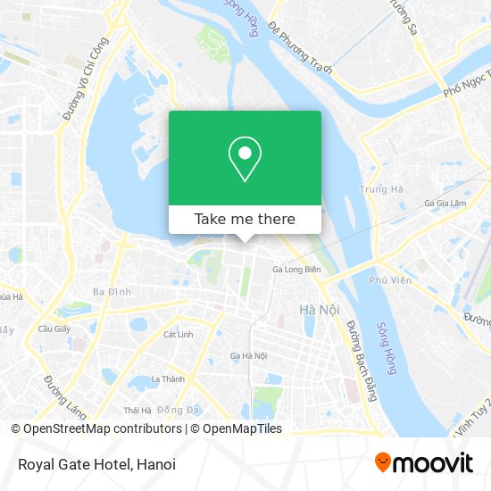Royal Gate Hotel map