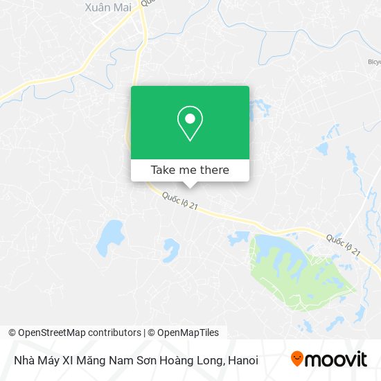 Nhà Máy XI Măng Nam Sơn Hoàng Long map