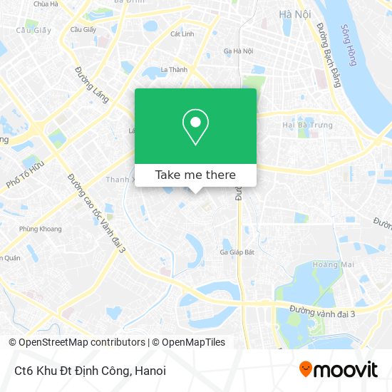 Ct6 Khu Đt Định Công map