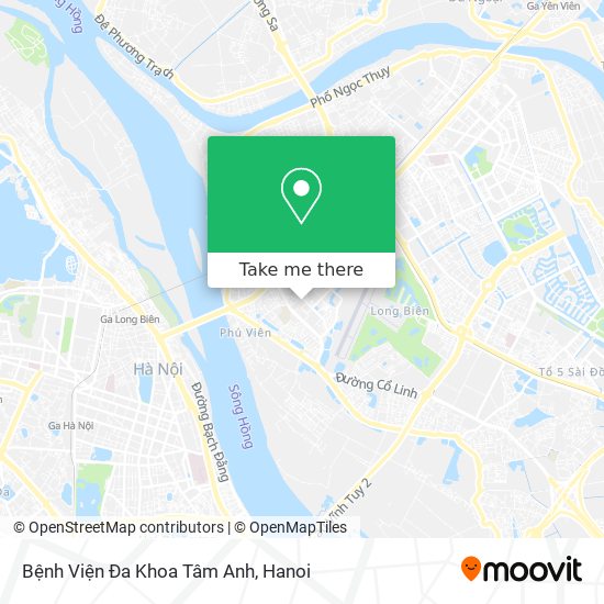 Bệnh Viện Đa Khoa Tâm Anh map