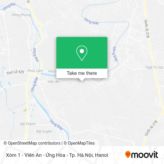 Xóm 1 - Viên An - Ứng Hòa - Tp. Hà Nội map
