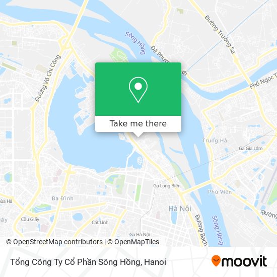 Tổng Công Ty Cổ Phần Sông Hồng map