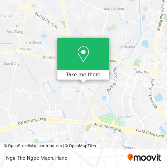 Ngà Thờ Ngọc Mạch map