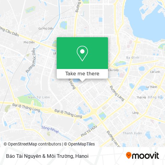 Báo Tài Nguyên & Môi Trường map