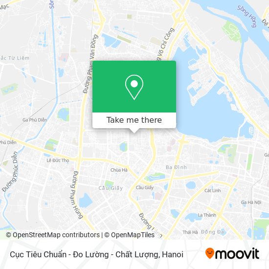 Cục Tiêu Chuẩn - Đo Lường - Chất Lượng map