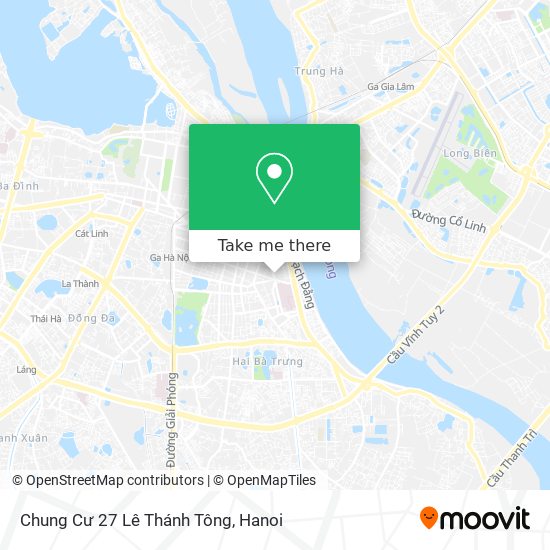 Chung Cư 27 Lê Thánh Tông map