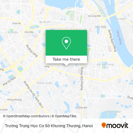 Trường Trung Học Cơ Sở Khương Thượng map