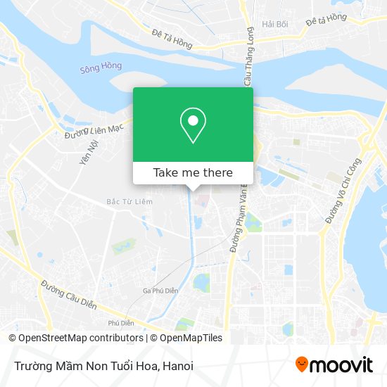 Trường Mầm Non Tuổi Hoa map