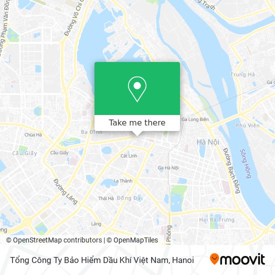 Tổng Công Ty Bảo Hiểm Dầu Khí Việt Nam map