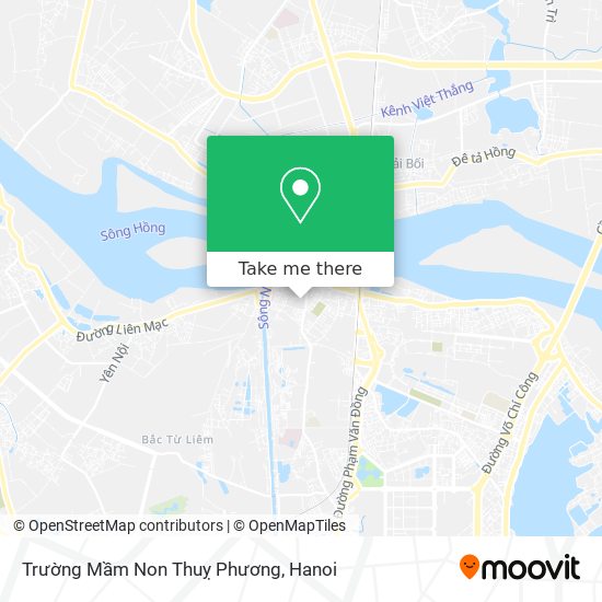 Trường Mầm Non Thuỵ Phương map
