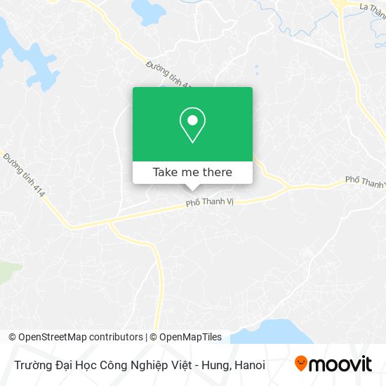 Trường Đại Học Công Nghiệp Việt - Hung map