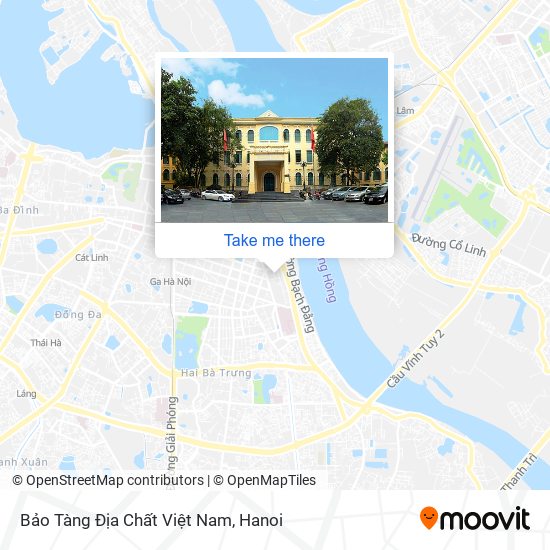 Bảo Tàng Địa Chất Việt Nam map