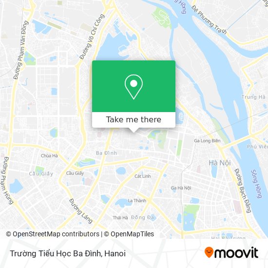 Trường Tiểu Học Ba Đình map