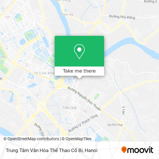 Trung Tâm Văn Hóa Thể Thao Cổ Bi map