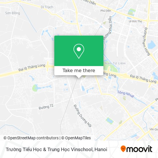 Trường Tiểu Học & Trung Học Vinschool map
