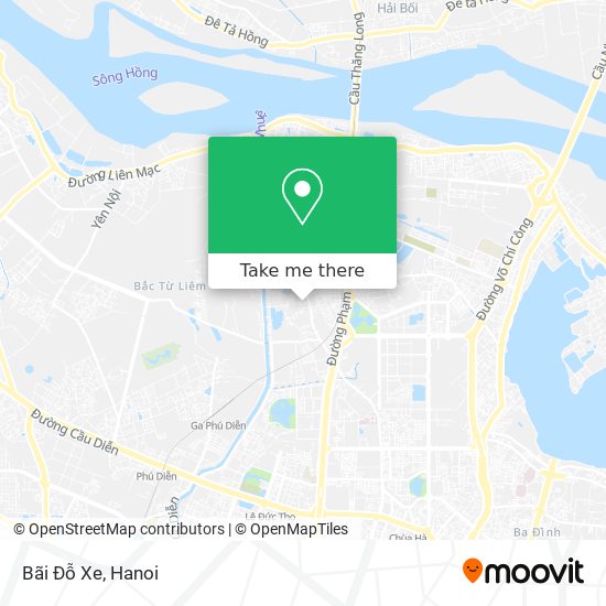 Bãi Đỗ Xe map