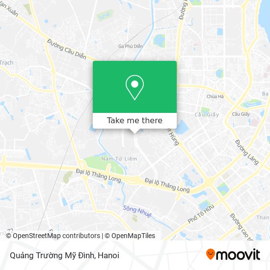 Quảng Trường Mỹ Đình map