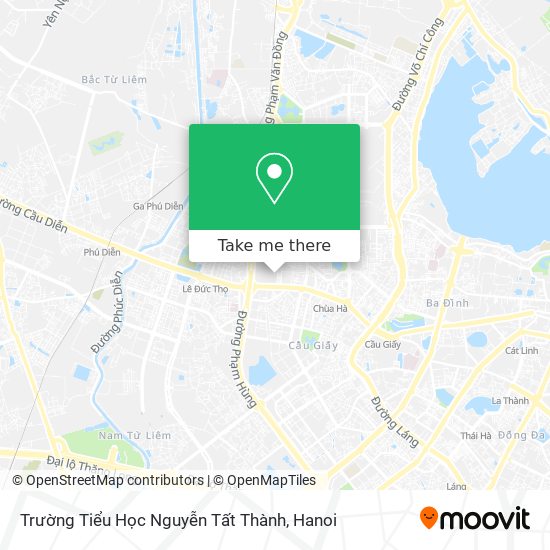 Trường Tiểu Học Nguyễn Tất Thành map