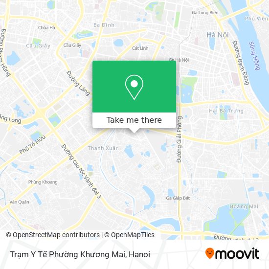 Trạm Y Tế Phường Khương Mai map