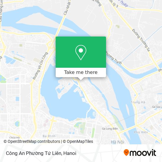 Công An Phường Tứ Liên map