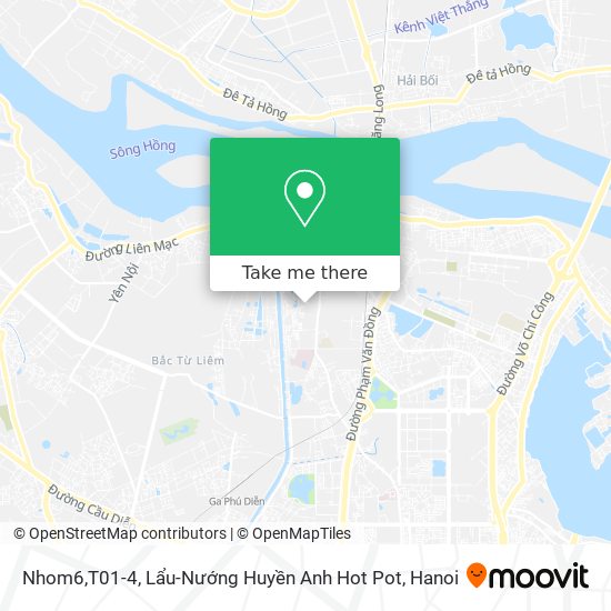 Nhom6,T01-4, Lẩu-Nướng Huyền Anh  Hot Pot map