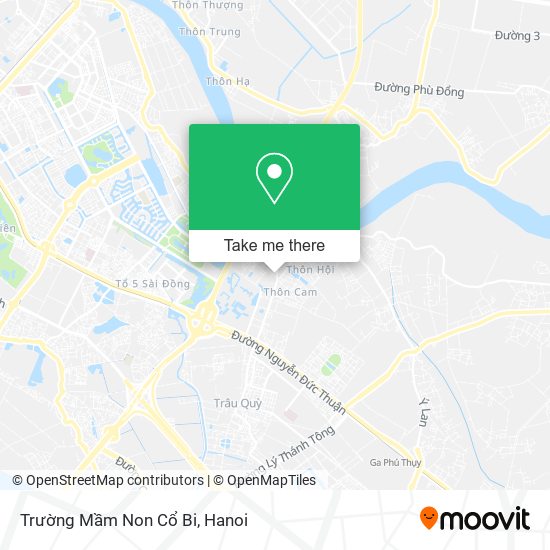 Trường Mầm Non Cổ Bi map